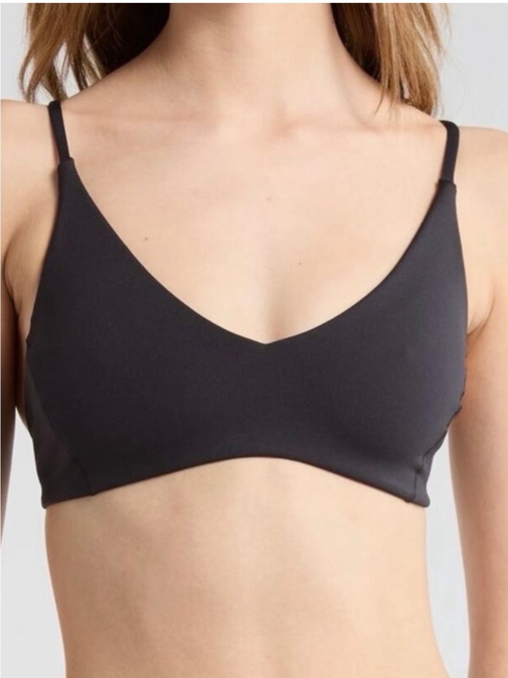 Left On Friday Sunday Bikini Top In Black